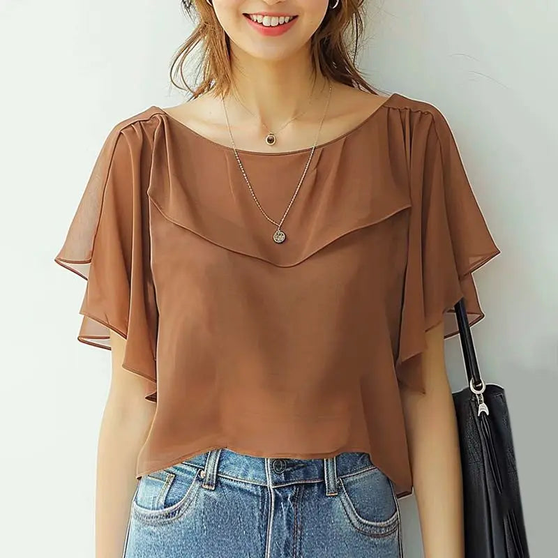 Blusa Chiffon  Elegance
