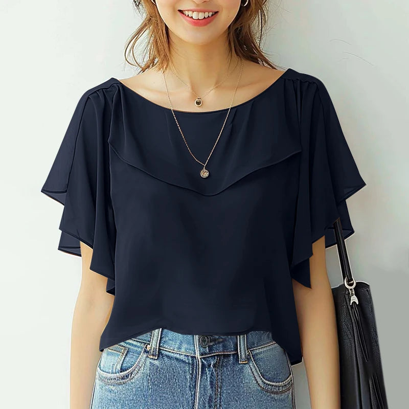Blusa Chiffon  Elegance