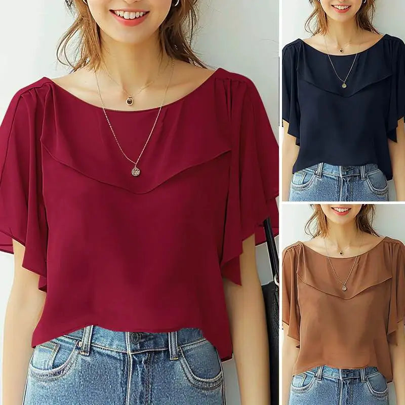 Blusa Chiffon  Elegance